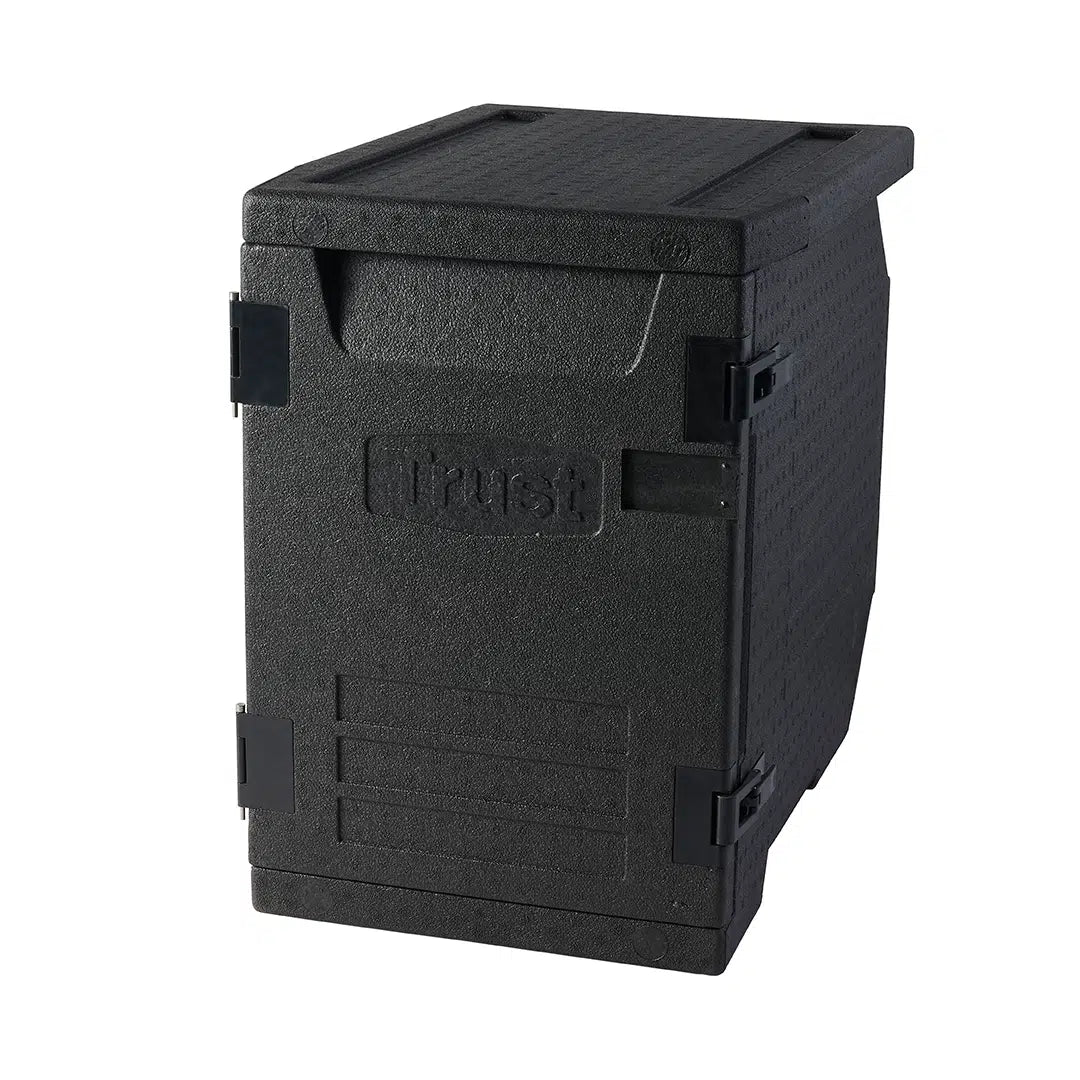 Kh Classik Chef Insulated Insulated Pan Carrier Front Load 640 X 435 X 630Mm Black Epp 16272