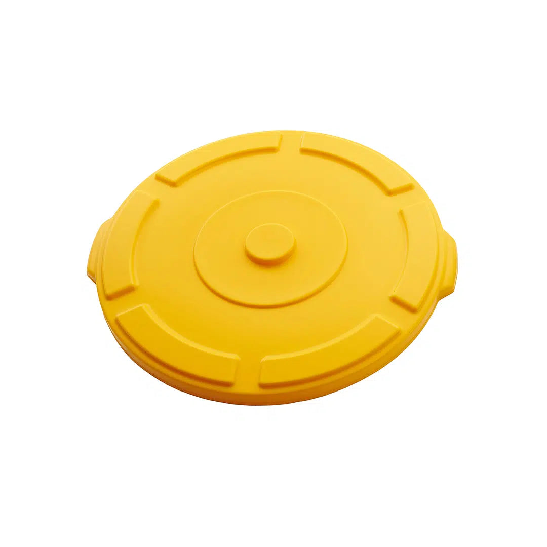 Trust Commercial Thor Round Bin LID (fit 75lt) Yellow 17924