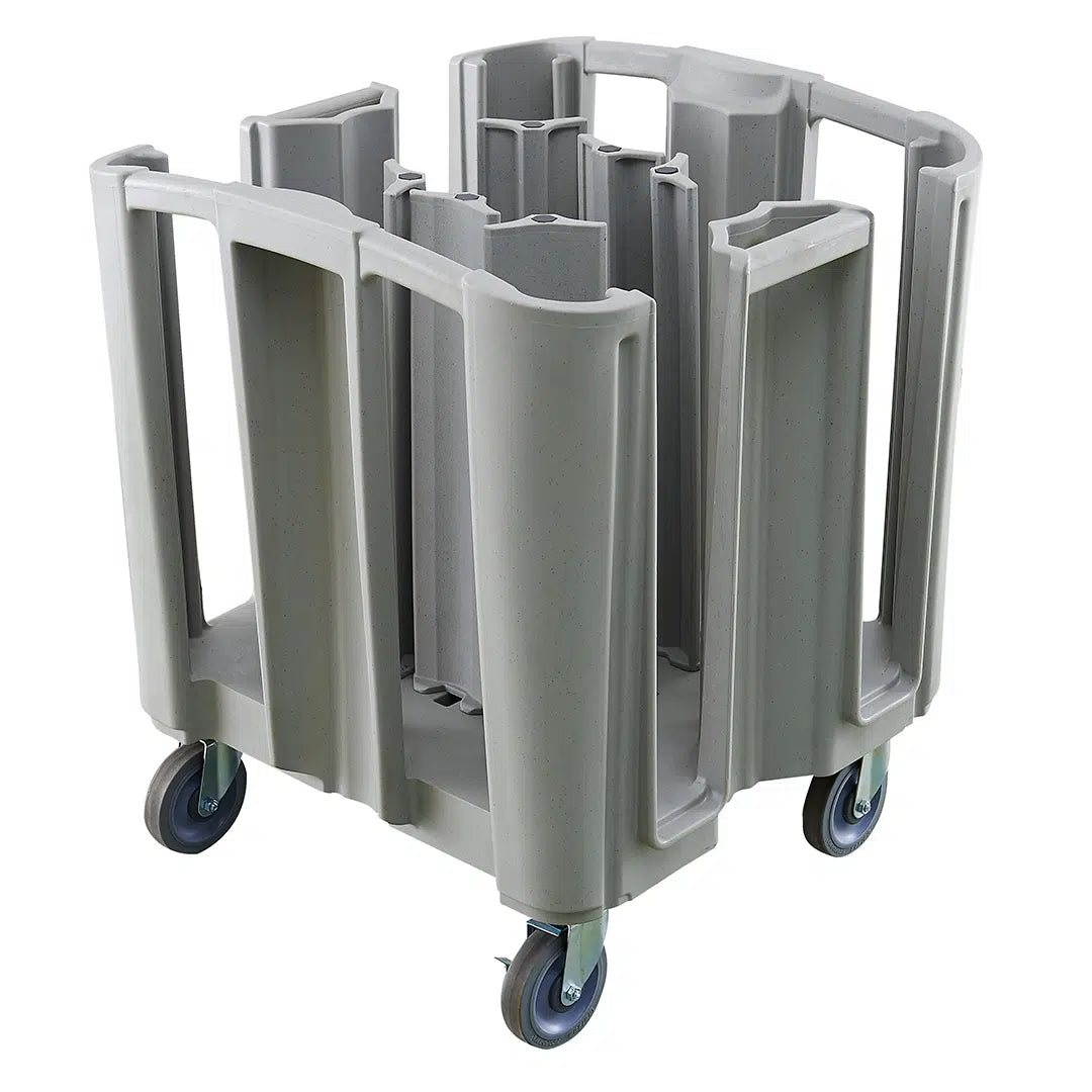 Trust Commercial Dish / Plate Cart Adjustable Grey (8651) 18172