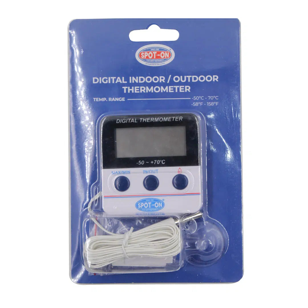 Kh Spot On Digital Thermometer Fridge / Freezer -50C To 70C 19511