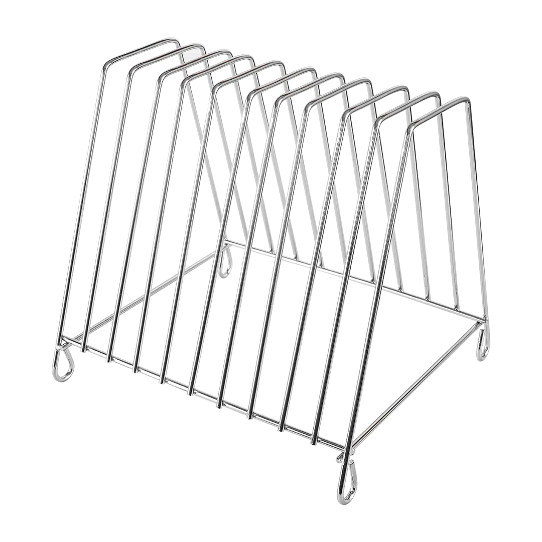 Kh Classik Chef Cutting Board Rack 10 Slot Chrome 35200