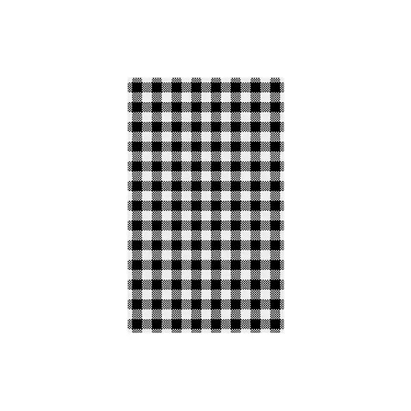 Gingham Black Check 190x310 G/P Paper(200) 74203
