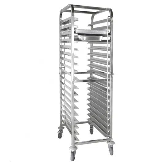 Kh Gastrobaker 15 Tier Gn / Bakers Tray Trolley For 1/1Gn And 600 X 400Mm Trays S/Steel 97150