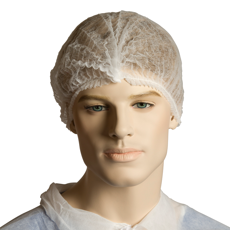 Bastion Crimped Hair Net 100 (x10 Carton) BNR21224