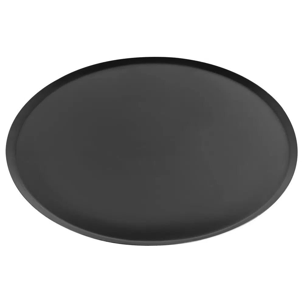 Kh Amore 28Cm / 11inch Black Steel Pizza Tray (Aus Made) 37161