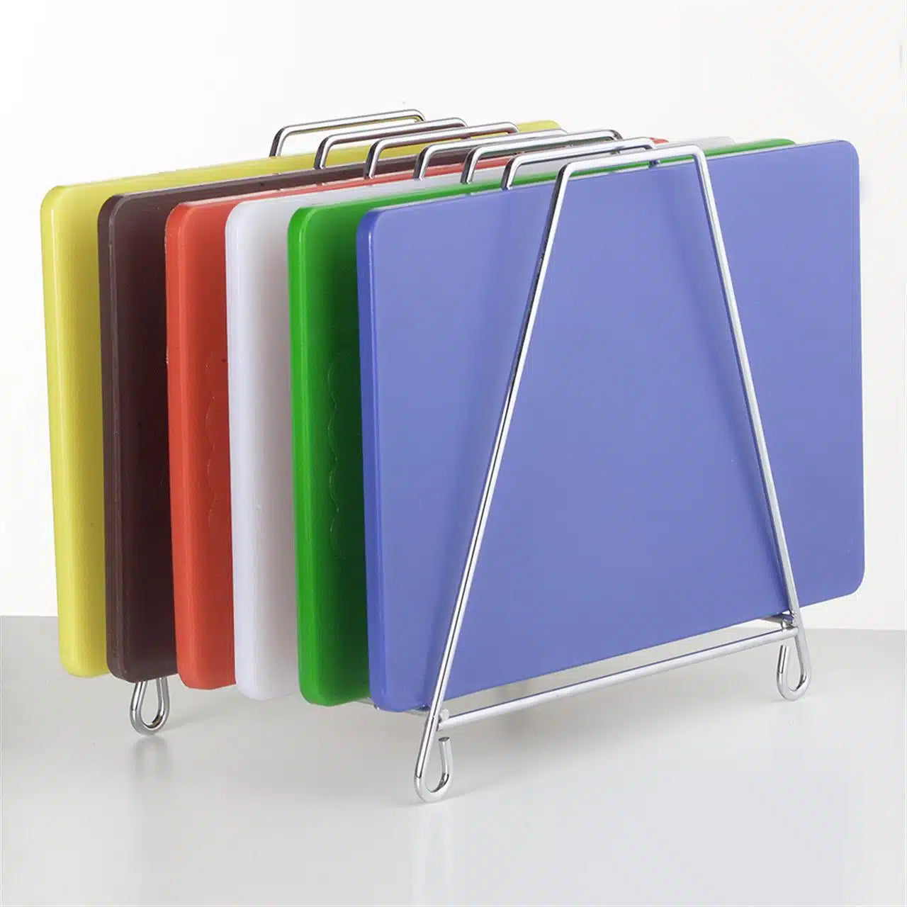 Kh Classik Chef Cutting Board Rack 6 Slot Chrome 35205