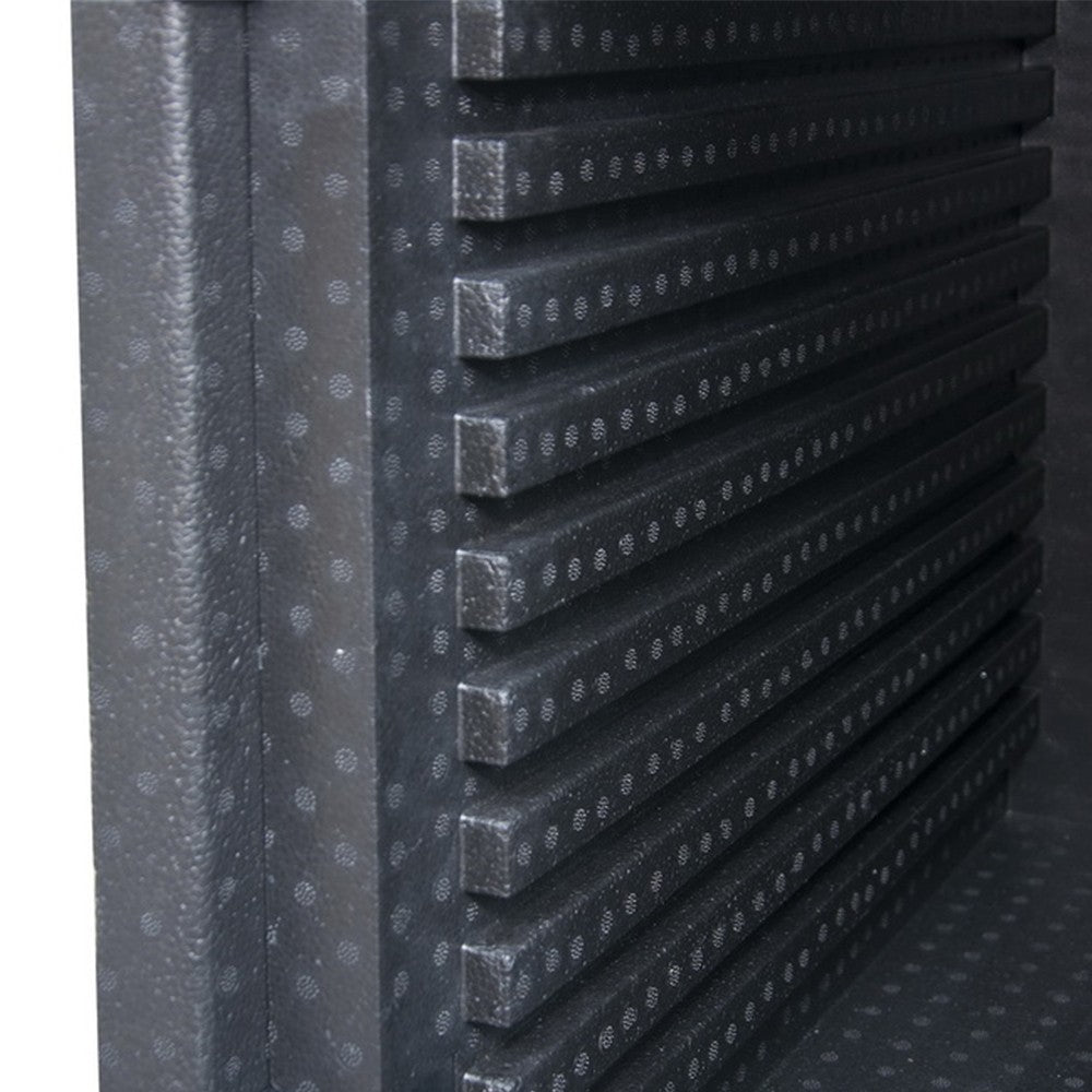 Kh Classik Chef Insulated Insulated Pan Carrier Front Load 640 X 435 X 630Mm Black Epp 16272