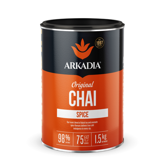 1.5kg Arkadia Chai Spice Powder Tin TEACHAISP1.5KG