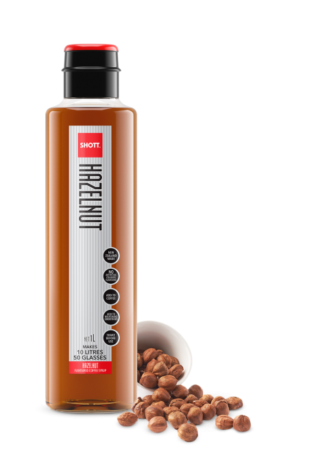 Shott Hazelnut Syrup 1 Lt HAZ1L