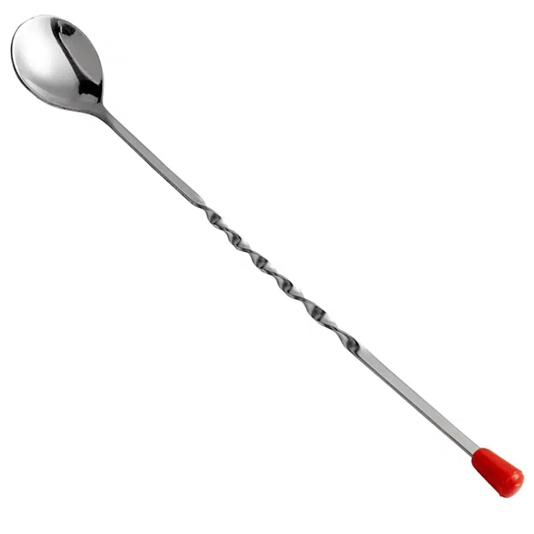 KH Muddling Spoon S/S 28cm Red Tip 41212