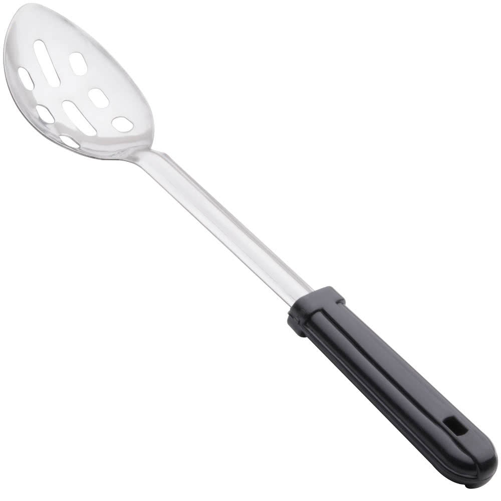 Kh Classik Chef Serving Spoon 340Mm Slotted Black Bakelite Handle S/Steel Head SPBH34SL