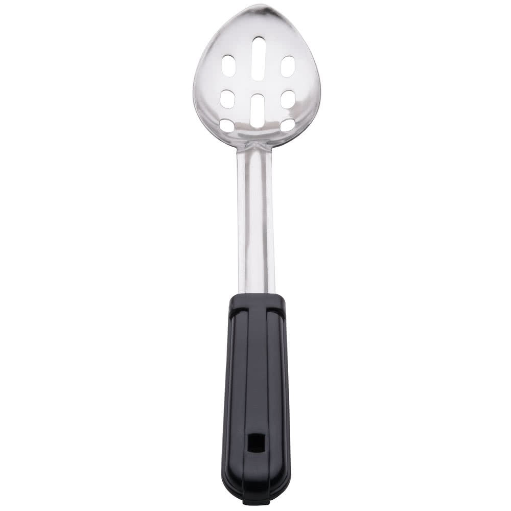 Kh Classik Chef Serving Spoon 340Mm Slotted Black Bakelite Handle S/Steel Head SPBH34SL