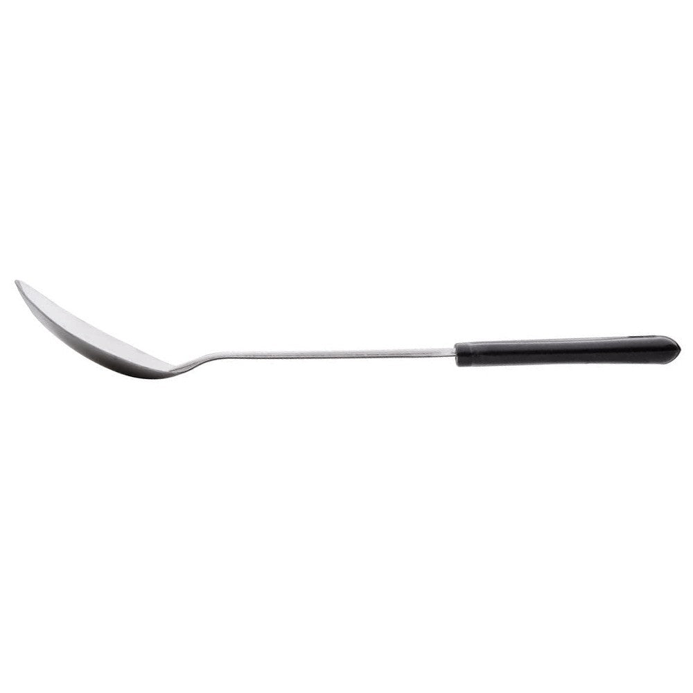 Kh Classik Chef Serving Spoon S/S Head Plain Black Bakelite Handle 39CM SPBH39PL