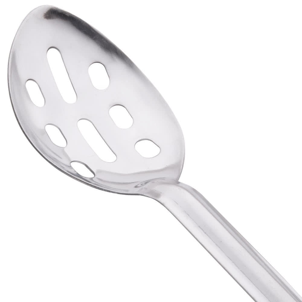 Kh Classik Chef Serving Spoon 340Mm Slotted Black Bakelite Handle S/Steel Head SPBH34SL