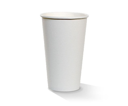 16oz White Single Wall Cup (fit 90mm lid) (20sl x50) PHC16S