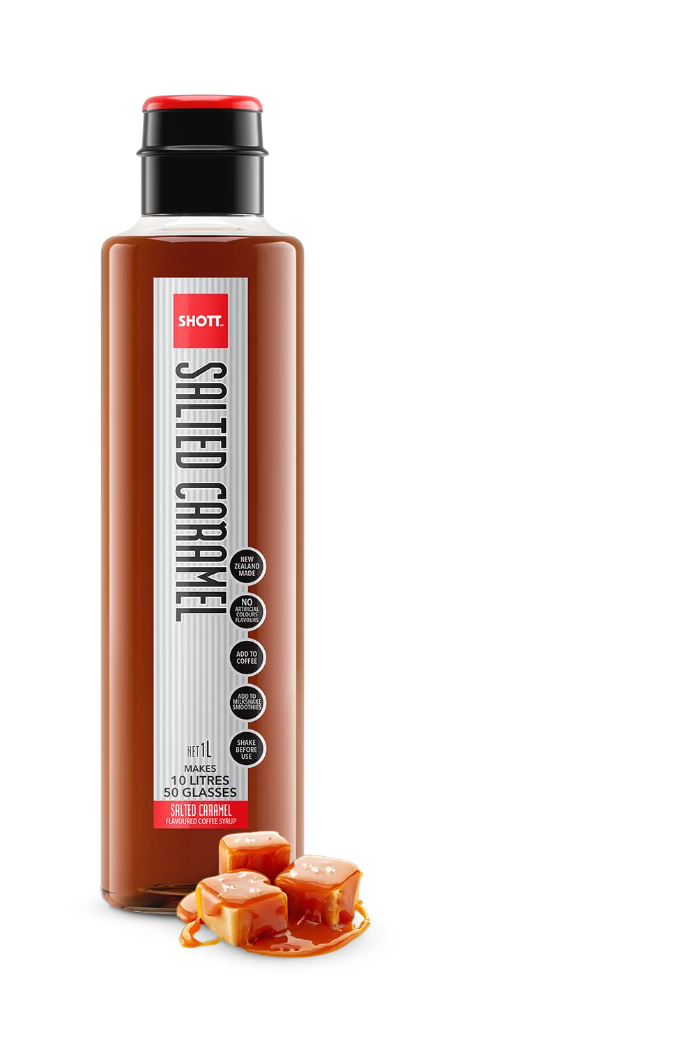 Shott Salted Caramel Syrup 1lt