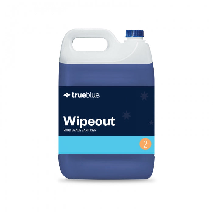 True Blue Wipeout - Food Grade Sanitiser 5lt