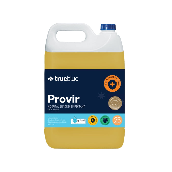True Blue- Provir 5lt Hospital grade Disinfectant (3x5ltr)