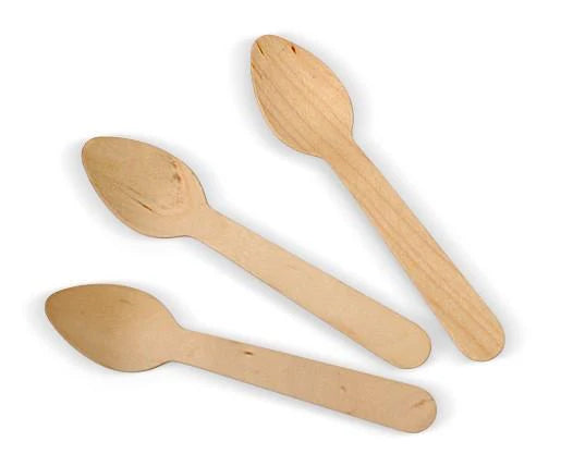 Wooden Teaspoon (100) x 20 Carton