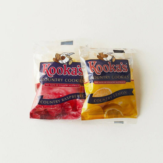 Kookas Rasp/lem Jam Biscuit 30gm 100
