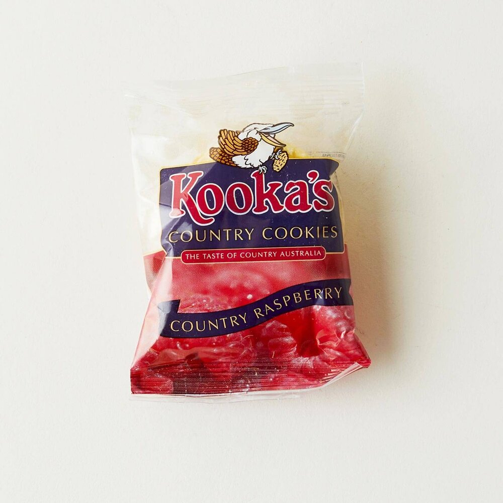 Kookas Raspberry Jam Biscuit 30gm 100