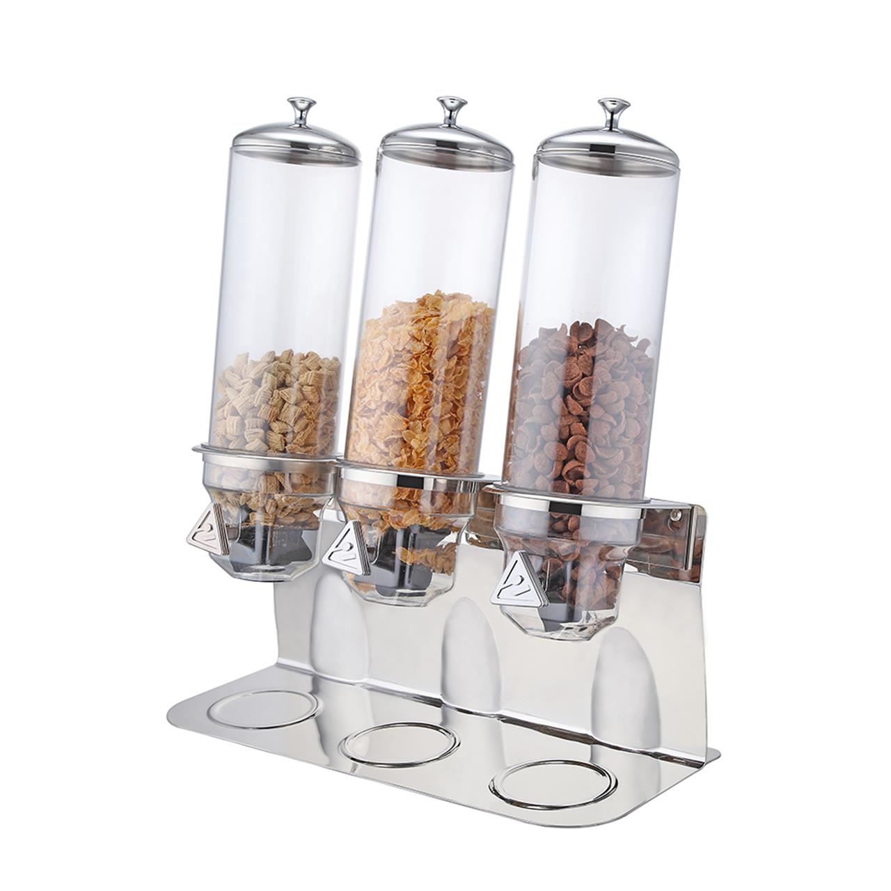 Sunnex Cereal Dispenser Triple 3 x 4L Capacity 74076