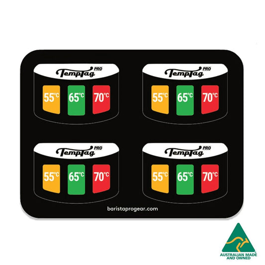 3 Sheets Of 4 Temptag Pro Stickers TT-P12