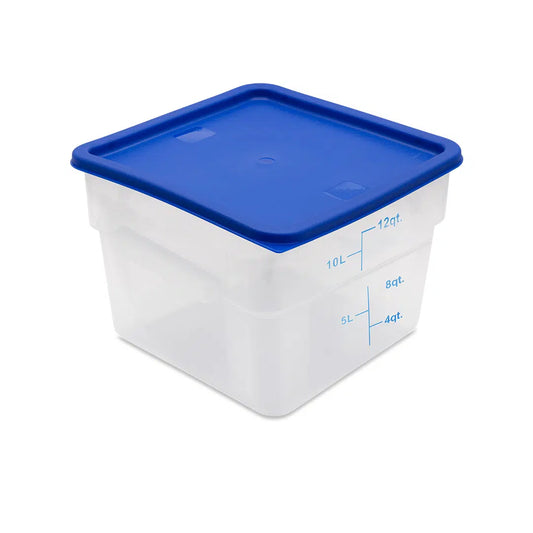 Kh Classik Chef Food Grade Square Storage 11.4Lt Pp Translucent -5 To 80C 17412