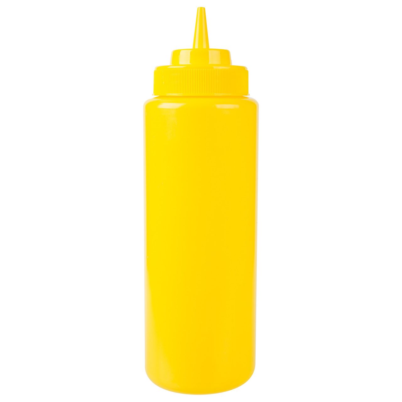 Kh Classik Chef Plastic Squeeze Bottle Wide Mouth 708Ml / 16Oz Yellow Pe 12432