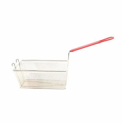 Kh Classik Chef Fry Basket Rectangle Red Handle 15010