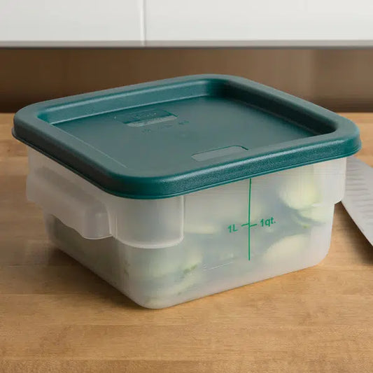 Kh Classik Chef Food Grade Square Storage 1.9Ltr Pp Translucent -5 To 80C 17402