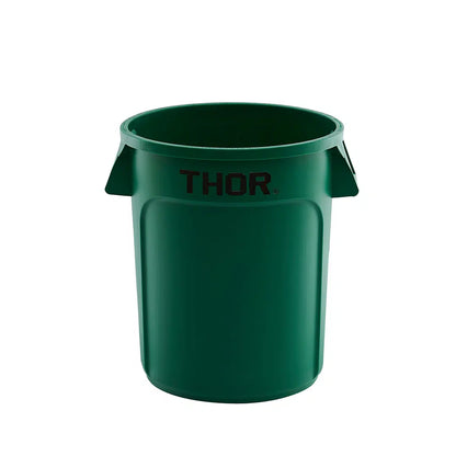 Trust Commercial Thor Round Green Bin 75lt 17821