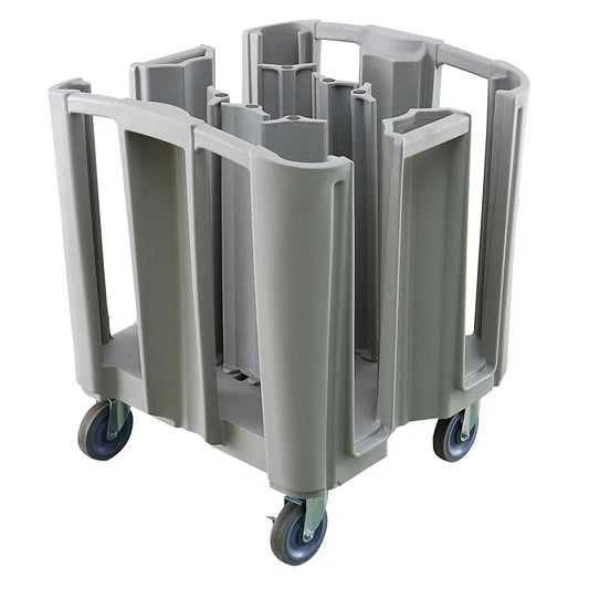 Trust Commercial Dish / Plate Cart Adjustable Grey (8651) 18172