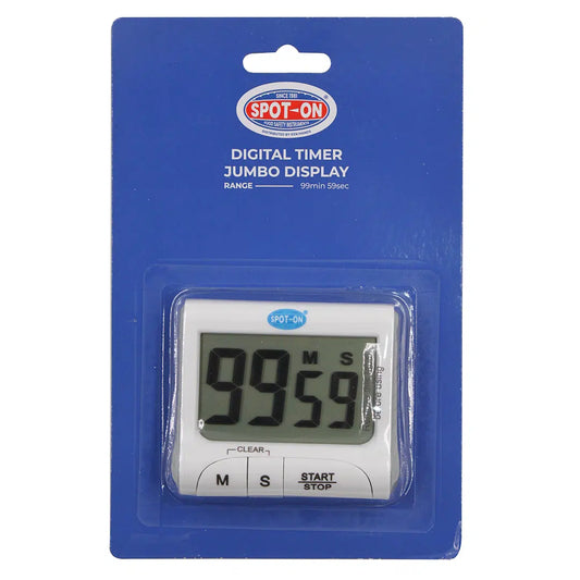 Kh Spot On Digital Timer Jumbo Display 99Min 59Sec 19541