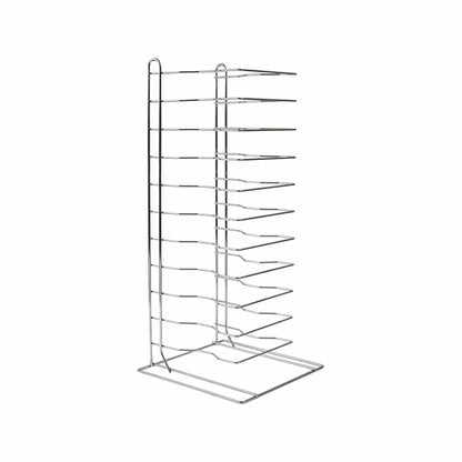 Kh Amore Heavy Duty Pizza Stand 11 Slot Chrome Steel 37003
