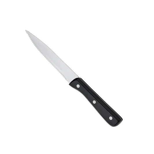 Kh Kharve Steak Knife Bakelite Handle Black 47009