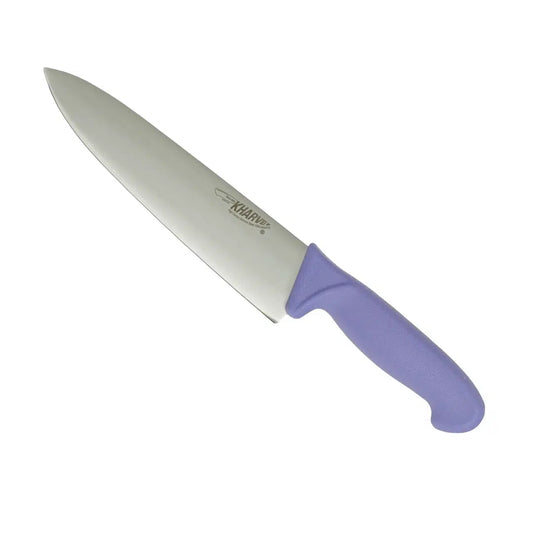 Kh Kharve Cooks Knife 20Cm Purple Handle 48327
