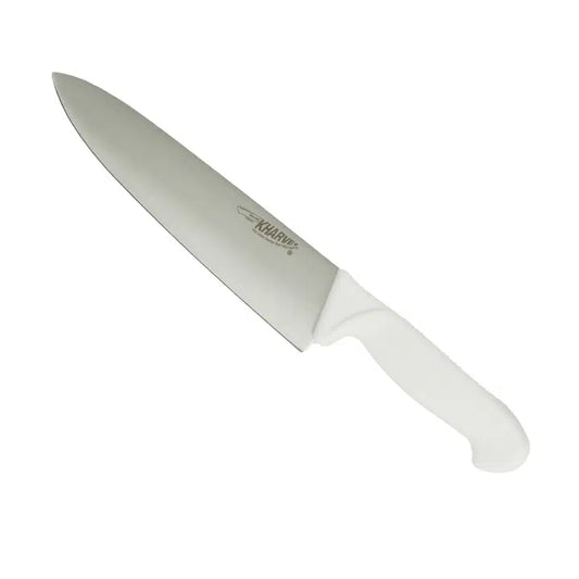 Kh Kharve Cooks Knife 20Cm White Handle 48328