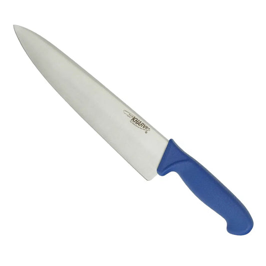 Kh Kharve Cooks Knife 25Cm Blue Handle 48332