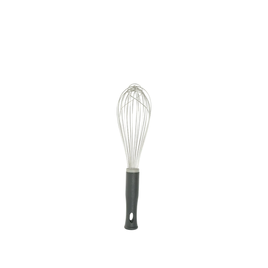 Kh Kookie Whisk Piano Wire 30Cm Nylon Handle Black 48382