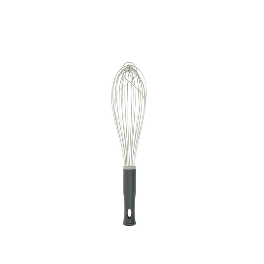 Kh Kookie Whisk Piano Wire 35Cm Nylon Handle Black 48384