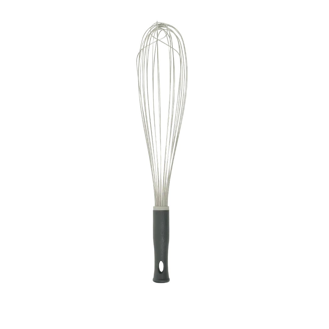 Kh Kookie Whisk Piano Wire 45Cm Nylon Handle Black 48388