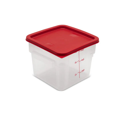 Kh Classik Chef Food Grade Square Storage 5.7Lt Pp Translucent -5 To 80C 17406