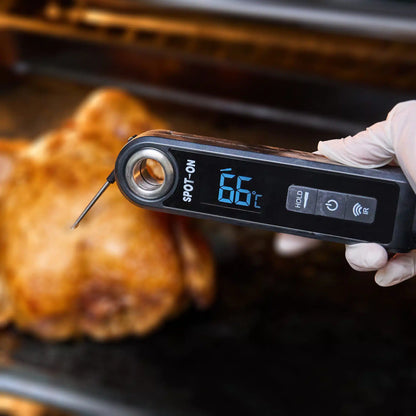 Kh Spot On Thermometer Infared & Foldable Probe (P:-50C - 300C / I: 0C To 500C) 19549