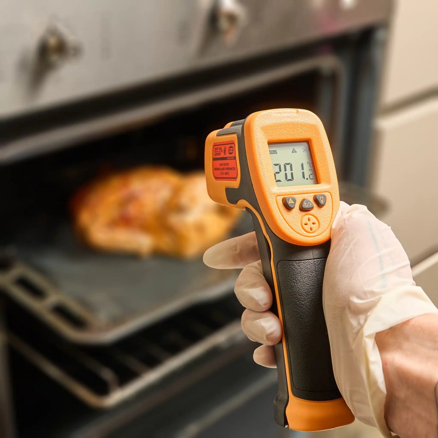 Kh Spot On Infared Laser Non Contact Thermometer -32C To 380C 19503