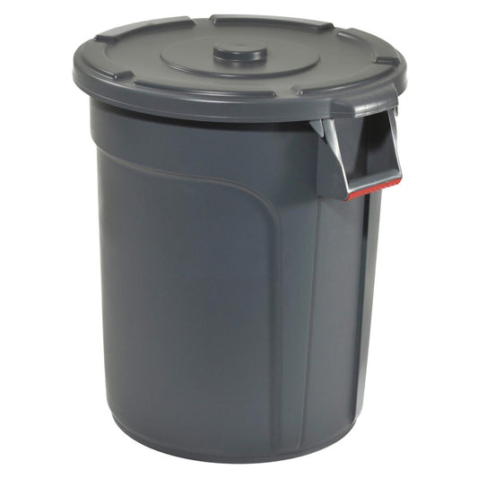 Trust Commercial Thor Round 38lt Grey Bin Bin Only 17801