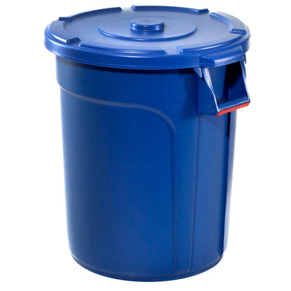 Trust Commercial Thor Round Bin 75Lt Blue (1012Bu) Food Grade 17819