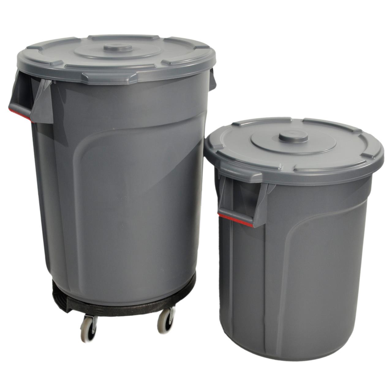 Trust Commercial Dolly To Suit Round Bins 75 And 121Lt Black (1811) 17990