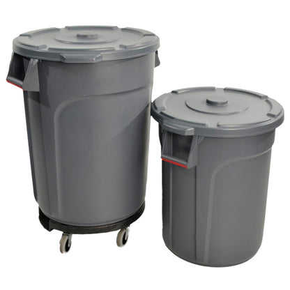 Trust Commercial Dolly To Suit Round Bins 75 And 121Lt Black (1811) 17990