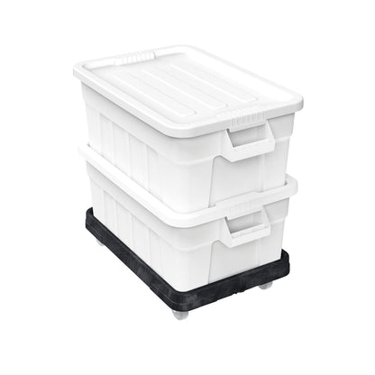 Trust Commercial Dolly To Suit Tote Box Black (4483) 18170